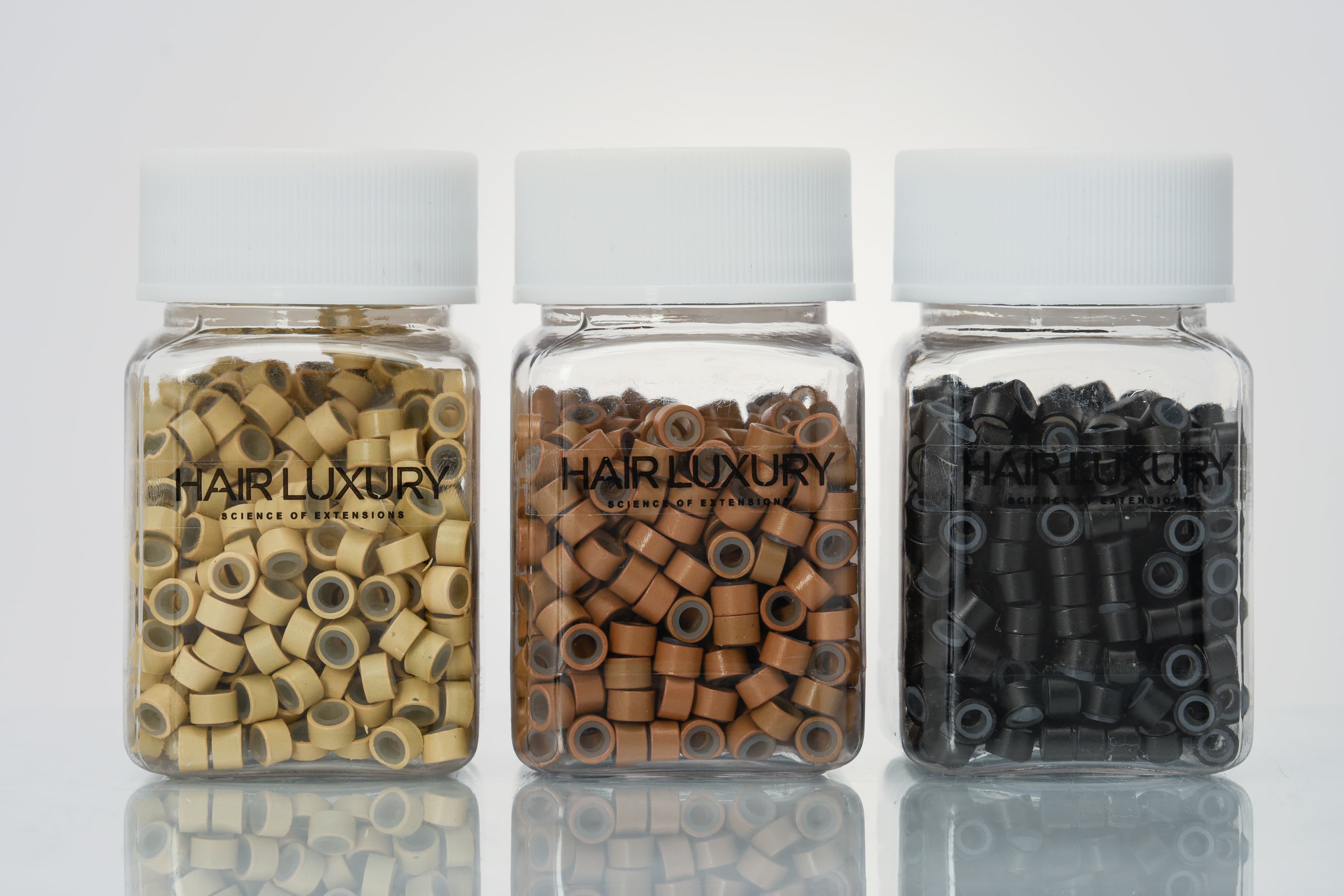 Micro-anneaux Hair Luxury — 3 coloris disponibles